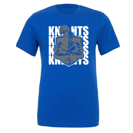 Windsor - Knights with Knight and Shield - True Royal (Tee/DriFit/Hoodie/Sweatshirt) - Southern Grace Creations