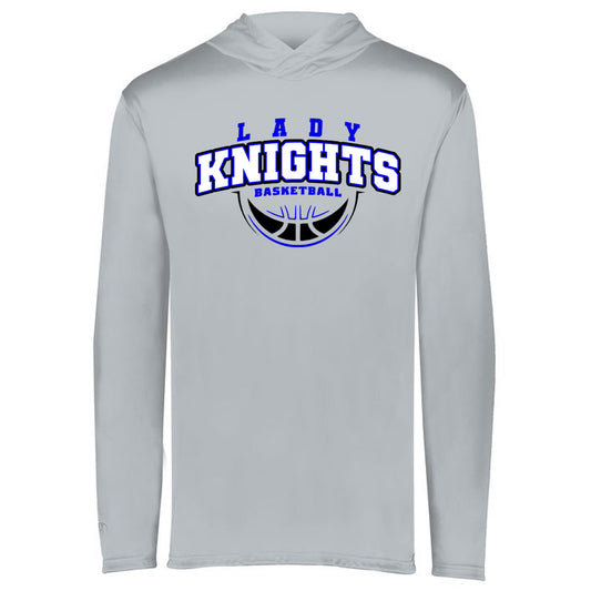 Windsor - Lady Knights Basketball Shooting Shirt - Silver (222830/222831) - Southern Grace Creations