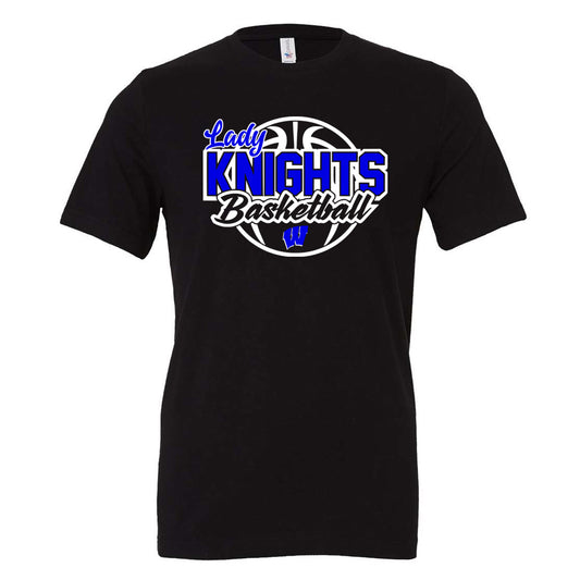 Windsor - Lady Knights Basketball W - Black (Tee/DriFit/Hoodie/Sweatshirt) - Southern Grace Creations