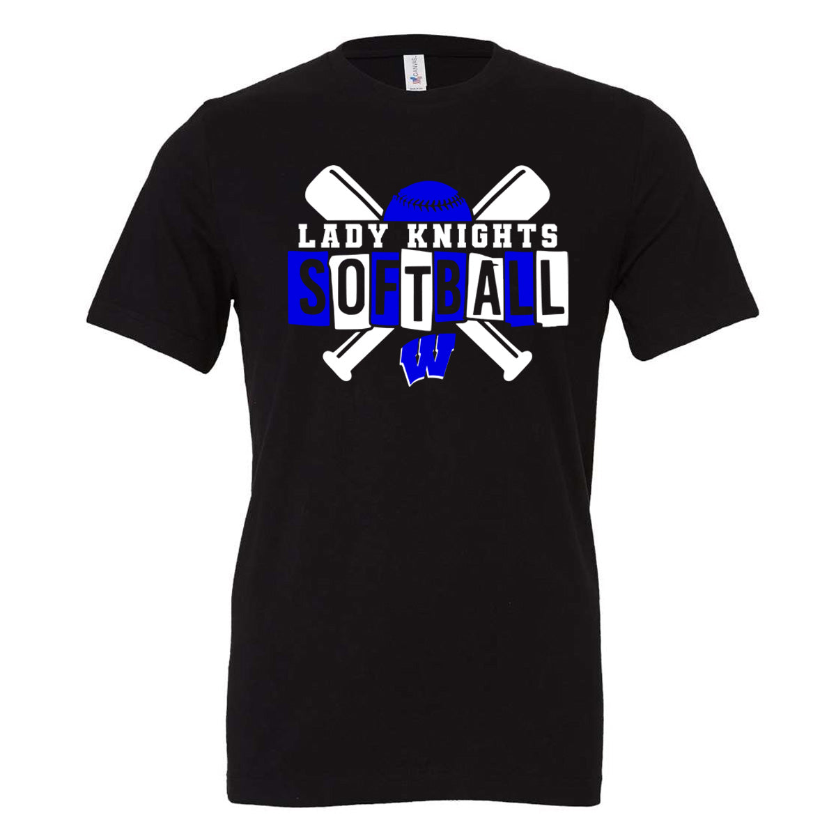 Windsor - Lady Knights Softball Bats (Tee/Drifit/Sweatshirt/Hoodie)
