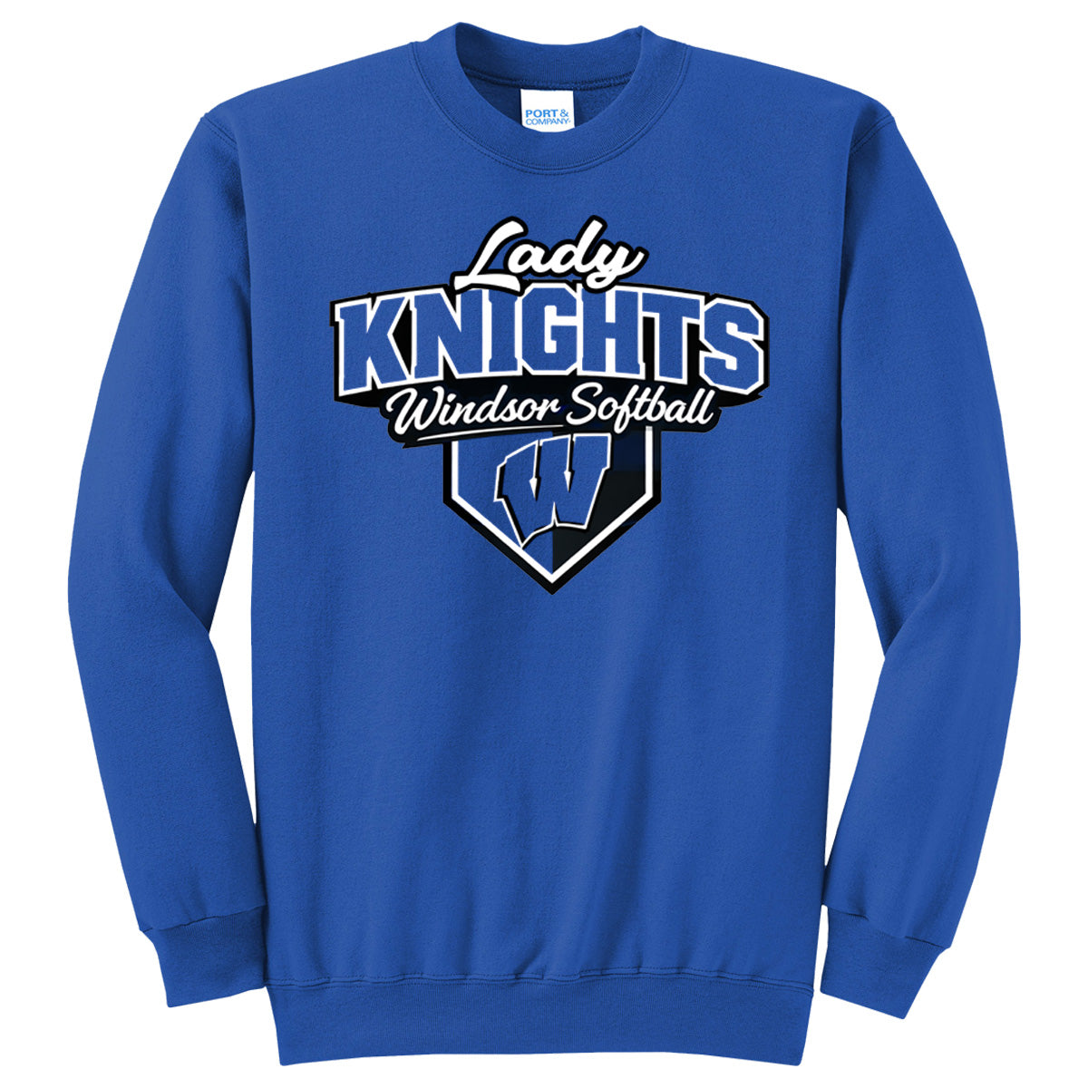 Windsor - Lady Knights Windsor Softball W - Royal (Tee/Drifit/Sweatshirt/Hoodie)