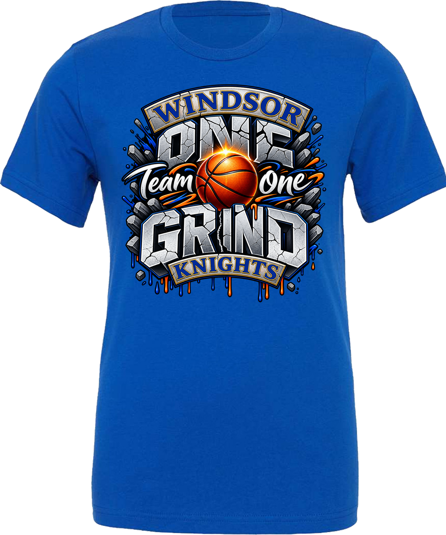 Windsor - One Team One Grind Stone Letters - True Royal (Tee/Drifit/Sweatshirt/Hoodie)