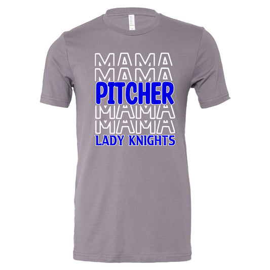 Windsor - Pitcher Mama Lady Knights - Storm (Tee/DriFit/Hoodie/Sweatshirt) - Southern Grace Creations