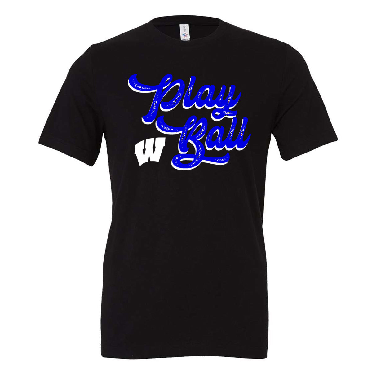 Windsor - Play Ball - Black (Tee/Hoodie/Sweatshirt) - Southern Grace Creations