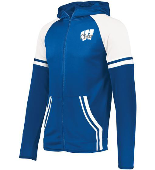 Windsor - *REQUIRED* Cheer - Retro Grade Jacket - Royal (229761/229661) - Southern Grace Creations