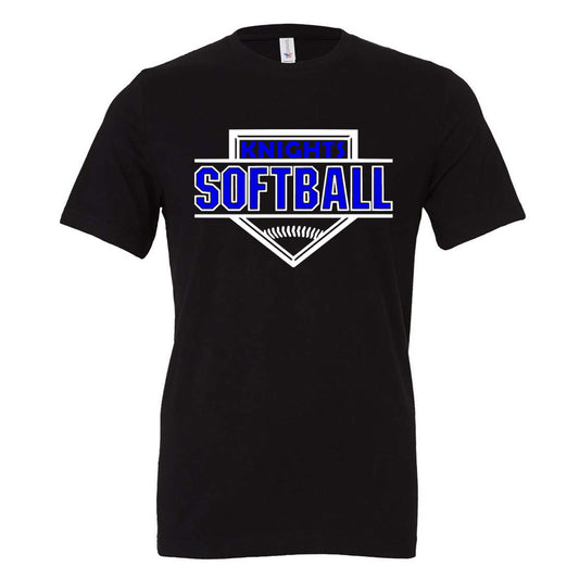 Windsor - Softball Homeplate - Black (Tee/DriFit/Hoodie/Sweatshirt) - Southern Grace Creations