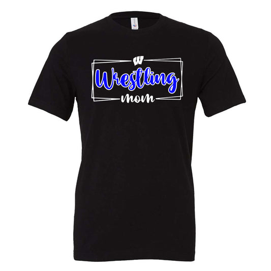 Windsor - W Wrestling Mom - Black (Tee/Drifit/Hoodie/Sweatshirt) - Southern Grace Creations