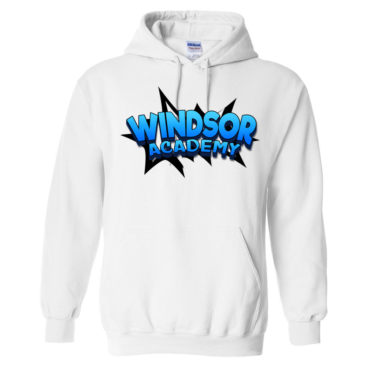 Windsor - Windsor Academy Comic Book Pow - White (Tee/DriFit/Hoodie/Sweatshirt)