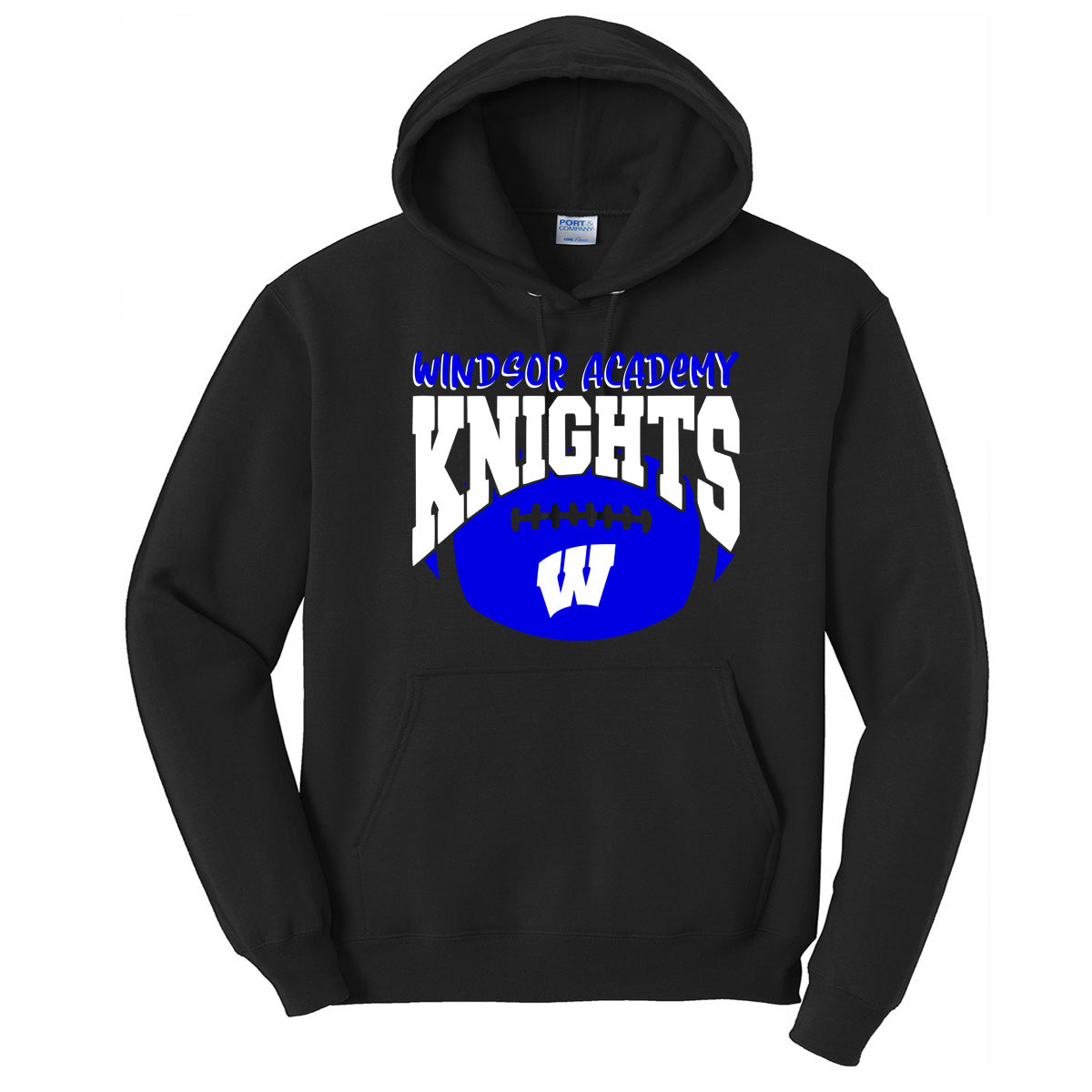 Windsor - Windsor Academy Knights Arched Football (Tee/Drifit/Sweatshirt/Hoodie)