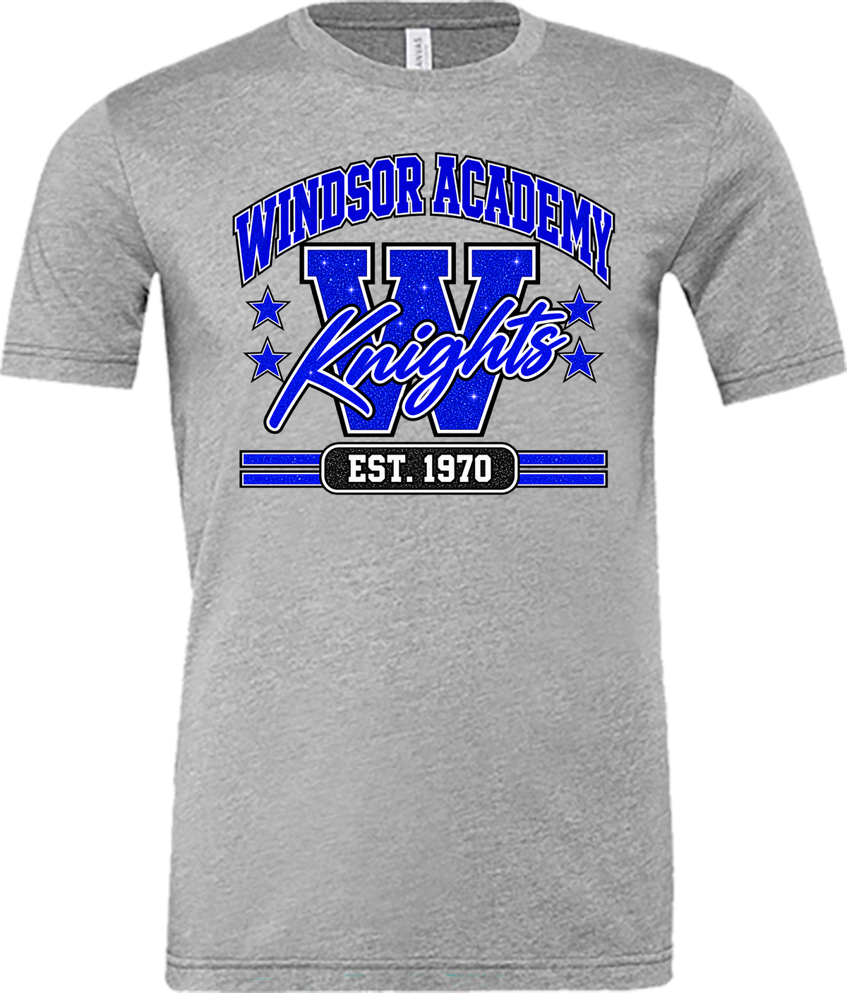 Windsor - Windsor Academy W Glitter Knights Est. 1970 (Tee/Drifit/Sweatshirt/Hoodie)