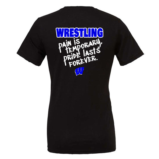 Windsor - Wrestling Pain Is Temporary - Black (Tee/Drifit/Hoodie/Sweatshirt) - Southern Grace Creations