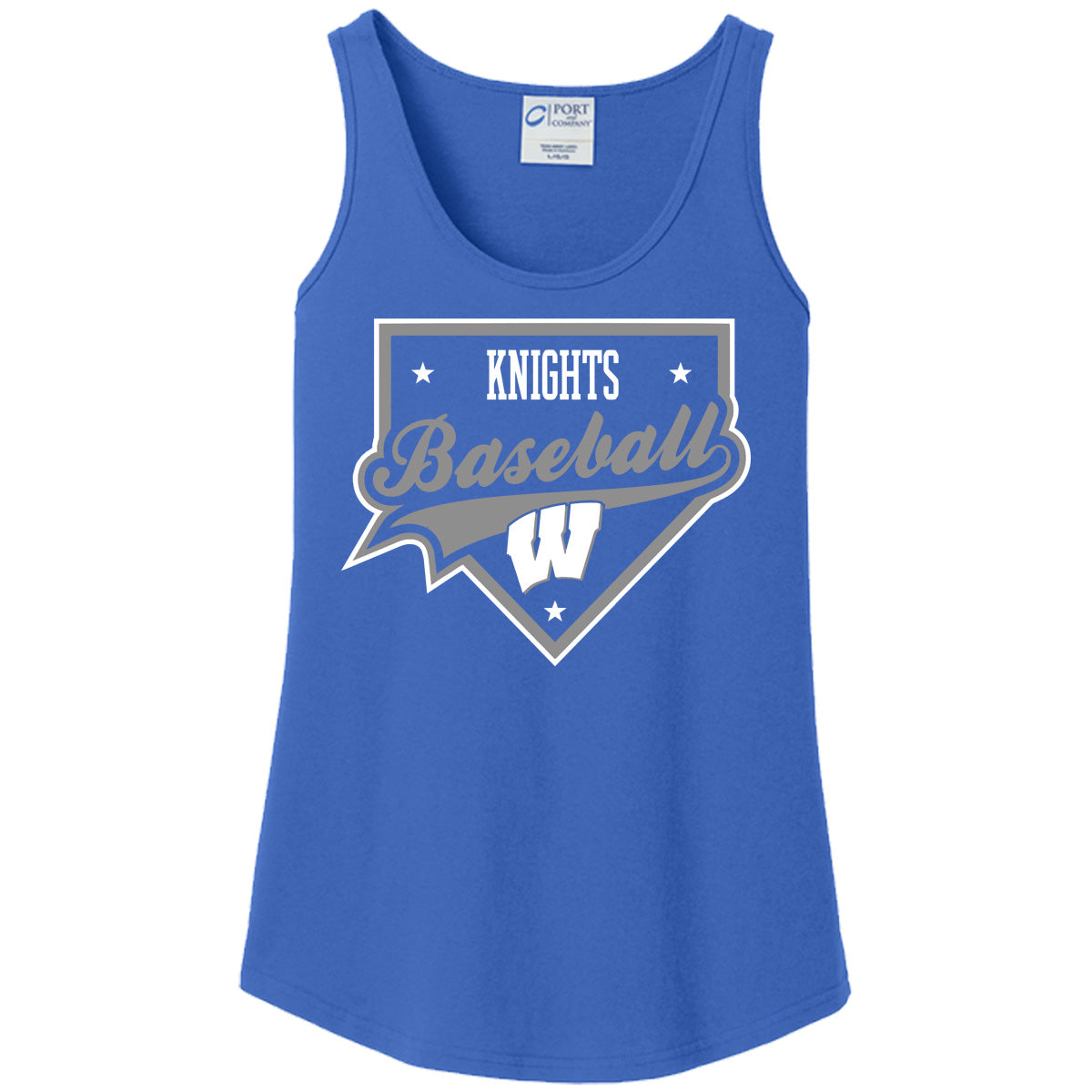 Windsor - Knights Baseball Homeplate - Royal (Tee/DriFit/Hoodie/Sweatshirt)