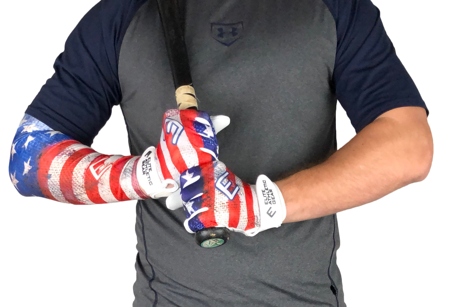 Old Glory Batting Gloves - Southern Grace Creations