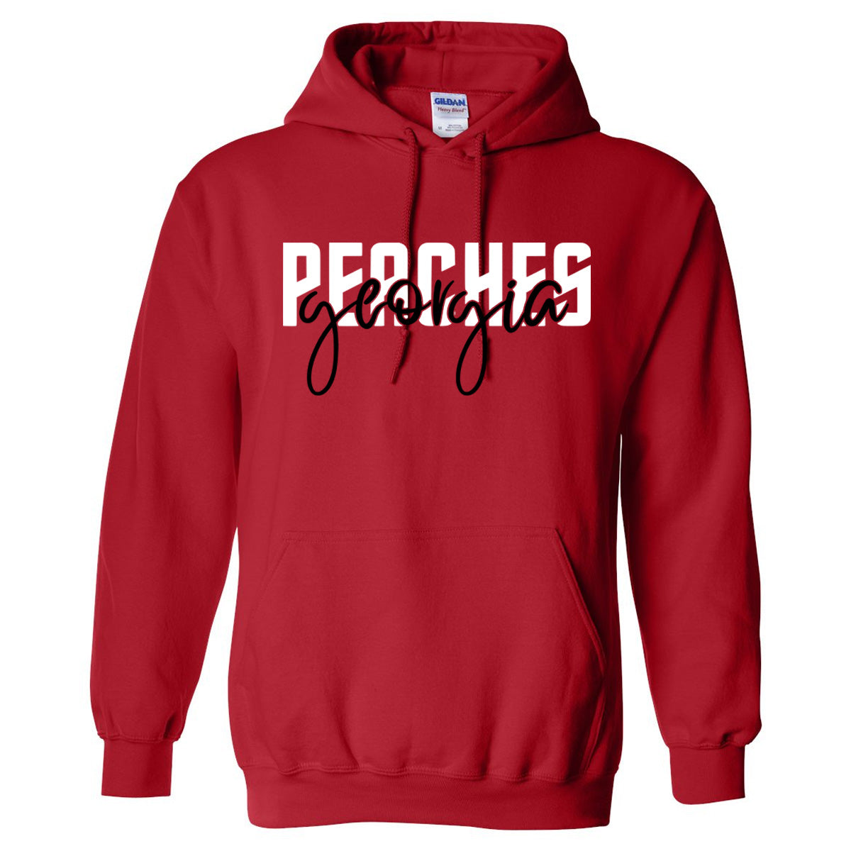 Peaches - Georgia Peaches Block Script (Tee/Tank/Drifit/Hoodie/Sweatshirt)