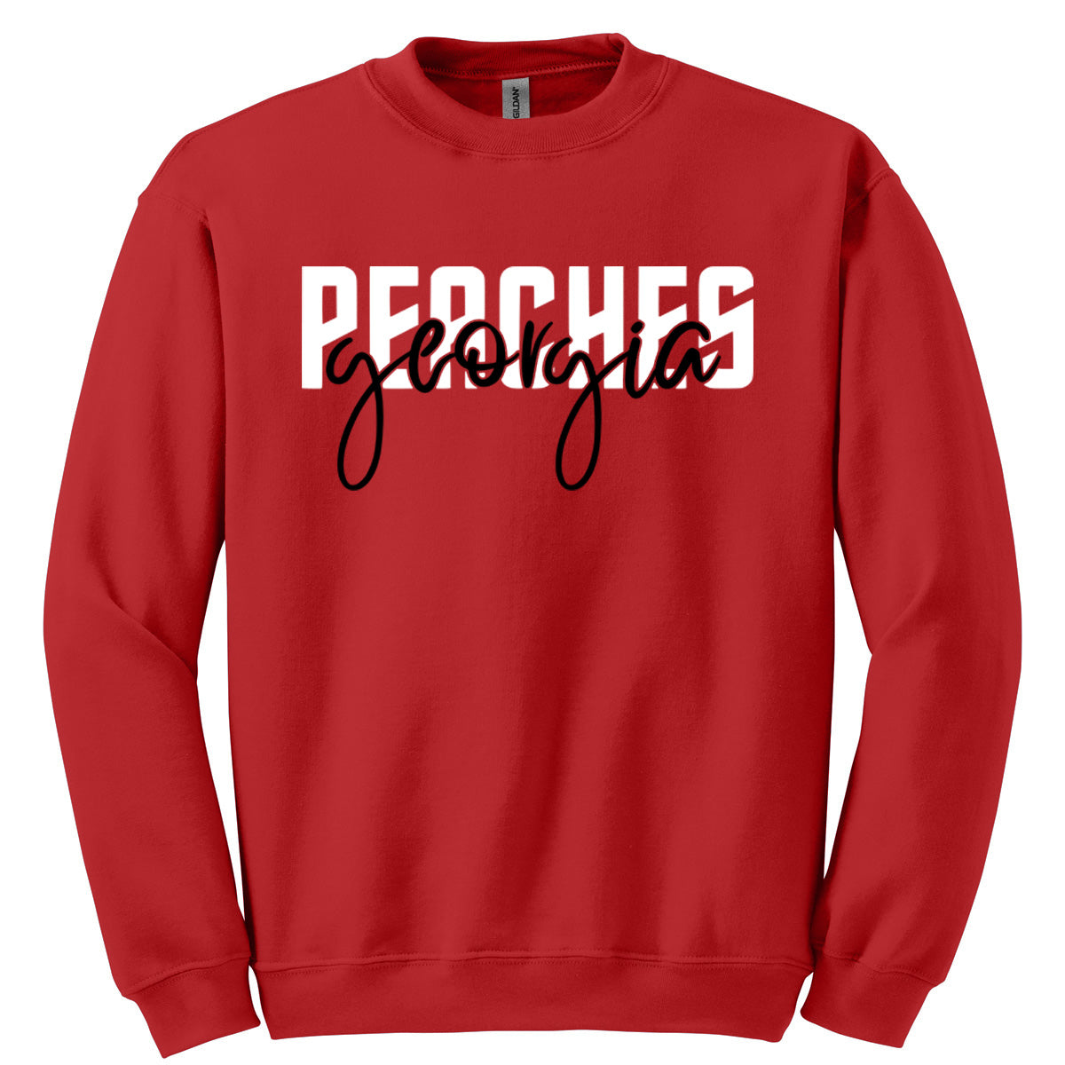 Peaches - Georgia Peaches Block Script (Tee/Tank/Drifit/Hoodie/Sweatshirt)