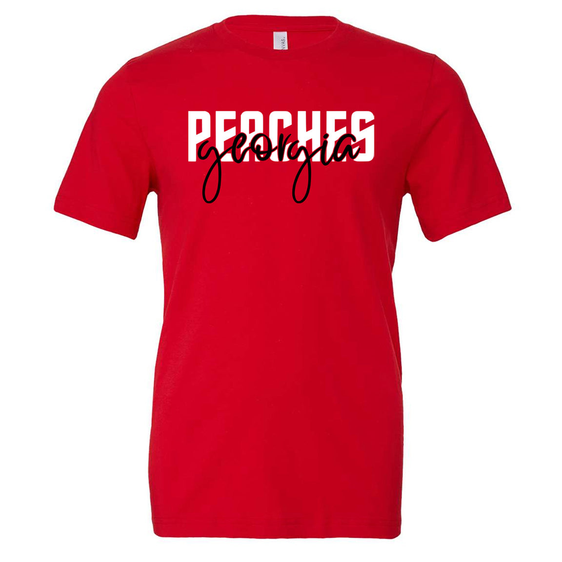 Peaches - Georgia Peaches Block Script (Tee/Tank/Drifit/Hoodie/Sweatshirt)