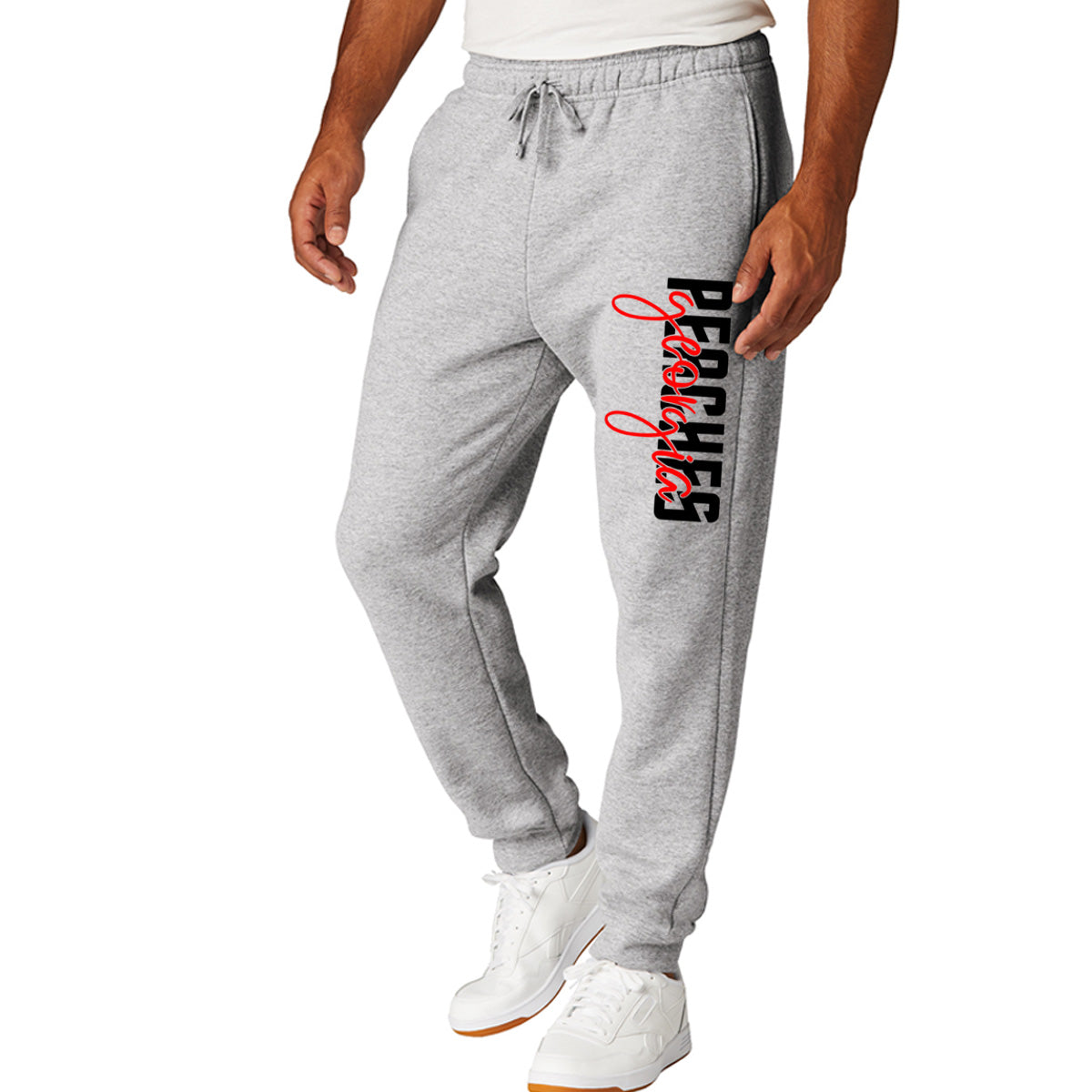 Peaches - Georgia Peaches Block Script - Core Fleece Jogger (PC78J/PC78YJ)