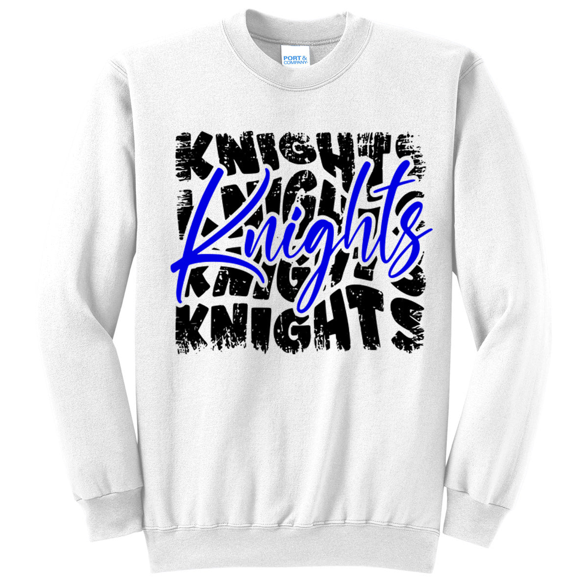 Windsor - Knights Distressed With Script (Tee/DriFit/Hoodie/Sweatshirt)