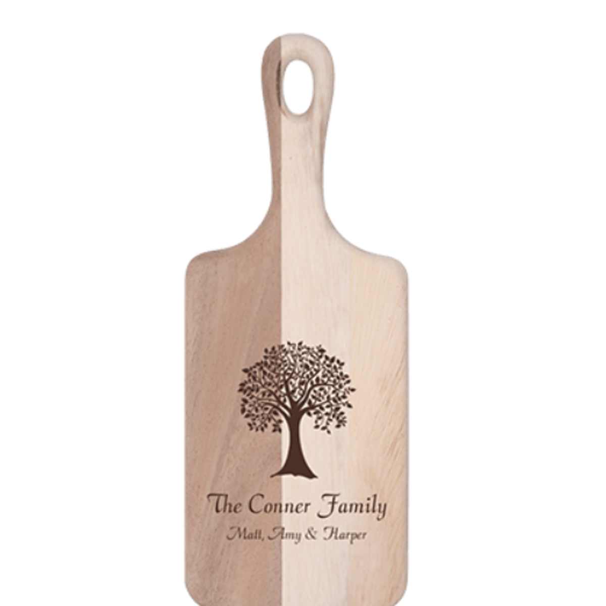 Acacia Cutting Board- 4x12 - Southern Grace Creations