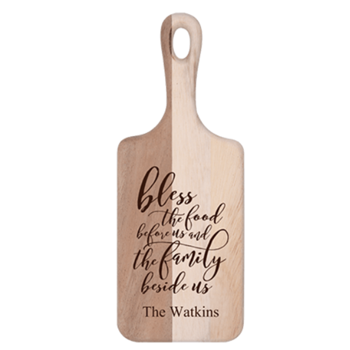 Acacia Cutting Board- 4x12 - Southern Grace Creations