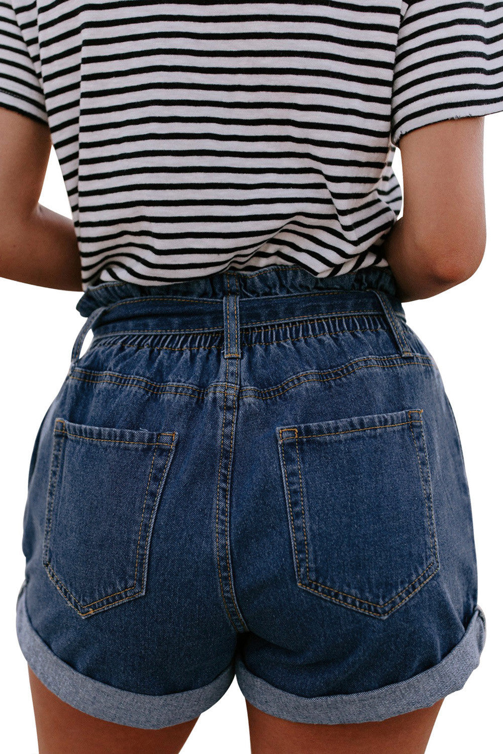 Always Shorts in Denim - Southern Grace Creations