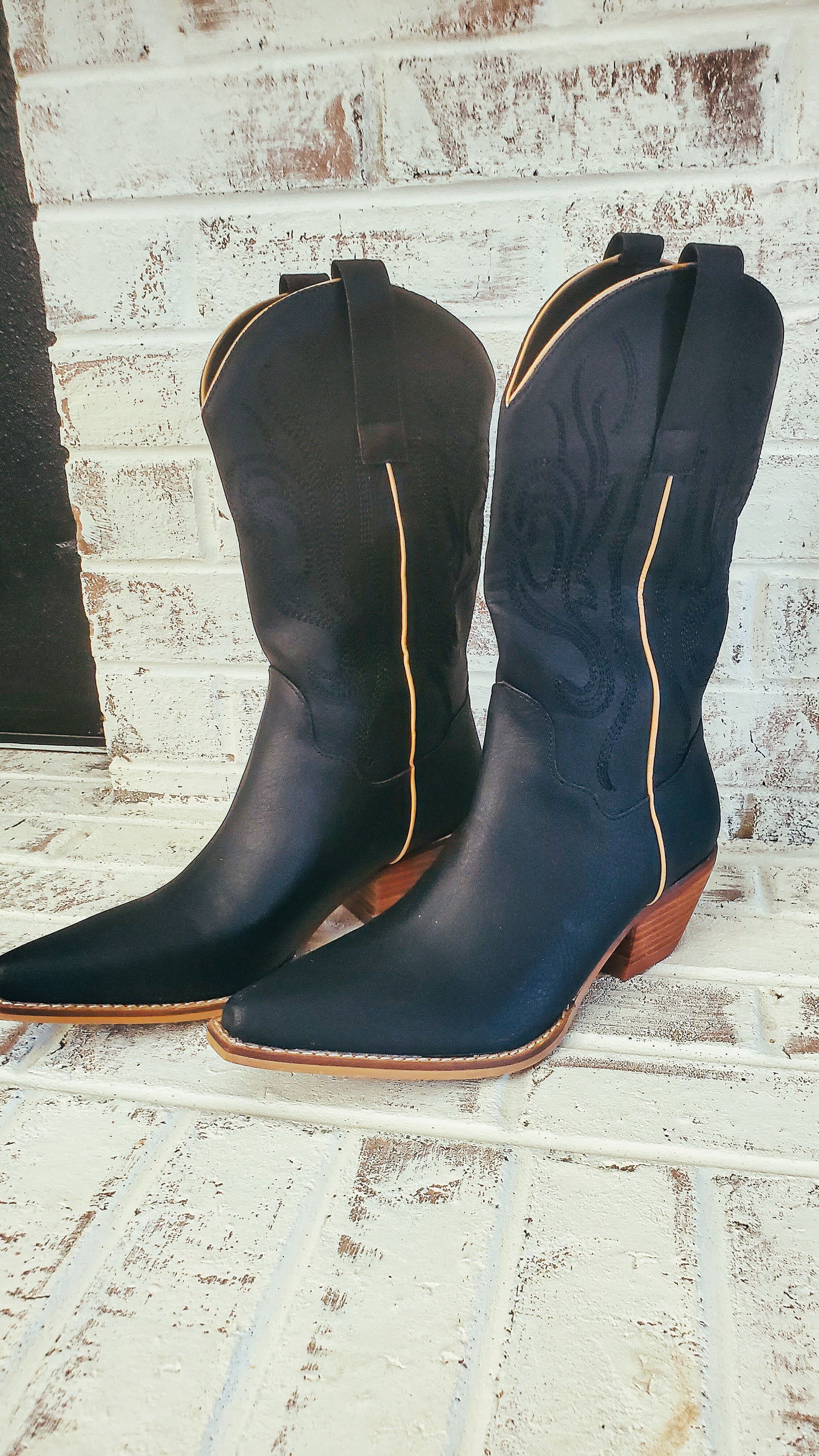 Amelia Western Boots - Southern Grace Creations