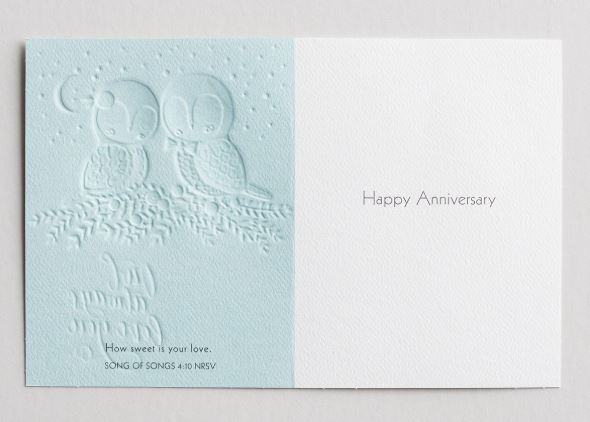 Anniversary - Owl Always Love You Card - Southern Grace Creations