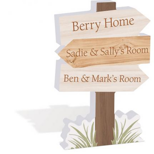 Arrow Plaque - Berry Home - Southern Grace Creations