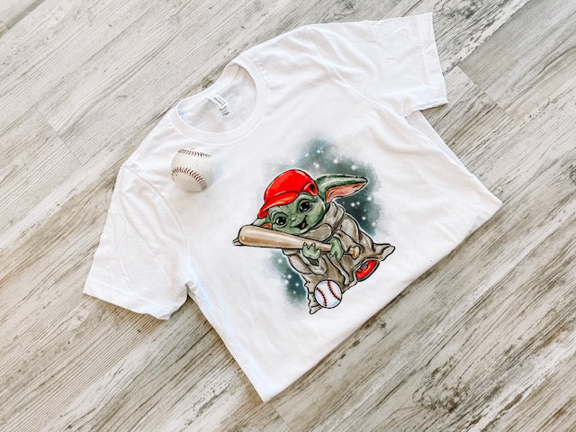 Baby Yoda Baseball Tee - Southern Grace Creations