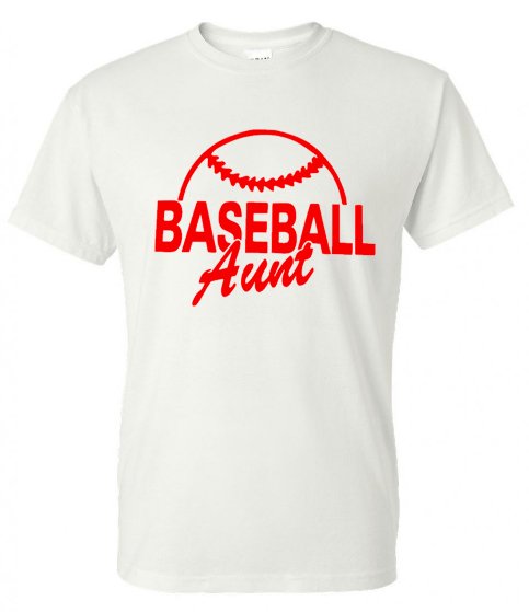 Baseball Aunt TShirt/Raglan - Southern Grace Creations
