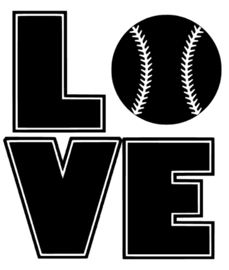 Baseball Love Decal - Southern Grace Creations