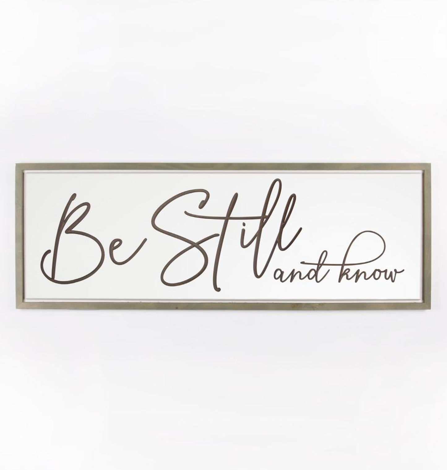 Be Still and Know Sign - Southern Grace Creations