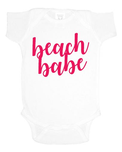 Beach Babe Onesie - Southern Grace Creations