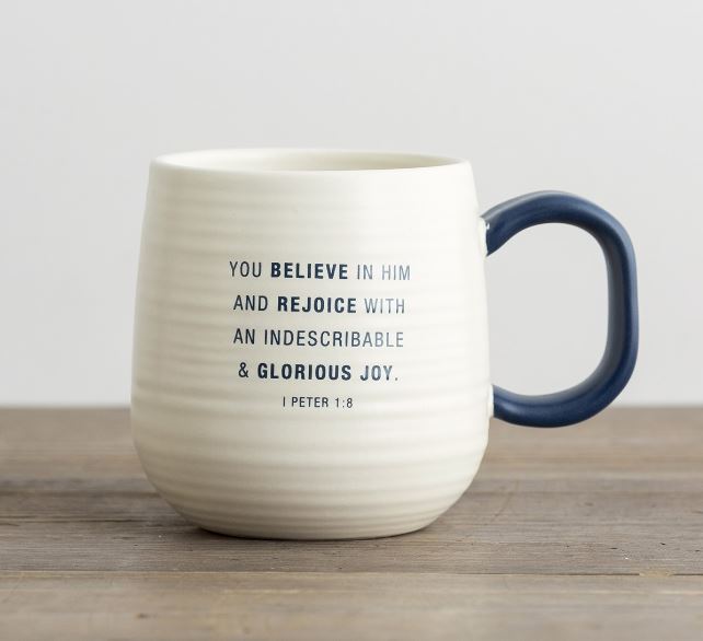 Believe - Artisan Ceramic Mug - Southern Grace Creations