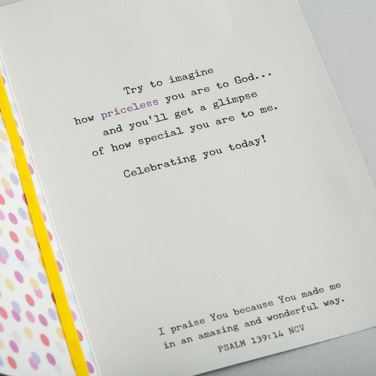 Birthday - God Made You Card - Southern Grace Creations