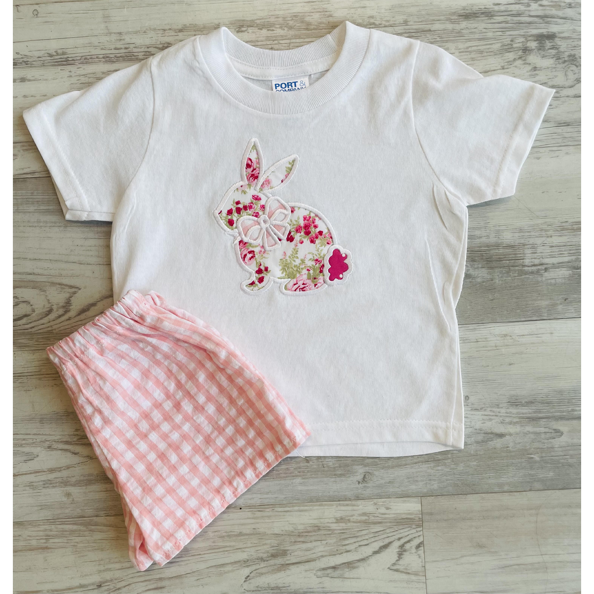 Blossom Bunny Children Set - Southern Grace Creations