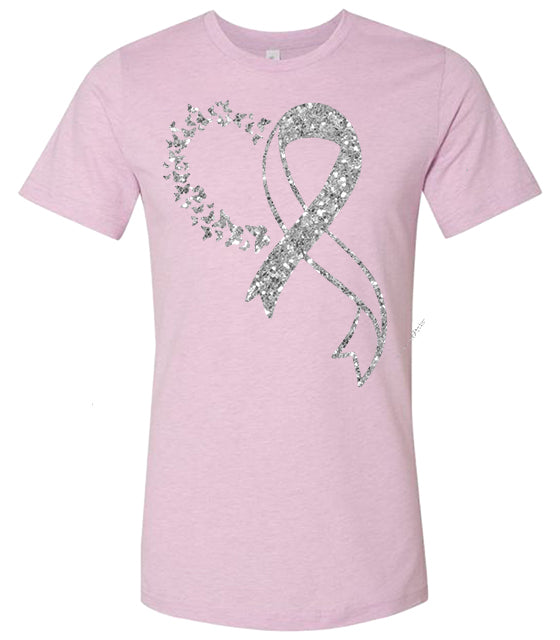 Brain Cancer Awareness Butterfly - Lilac - Southern Grace Creations