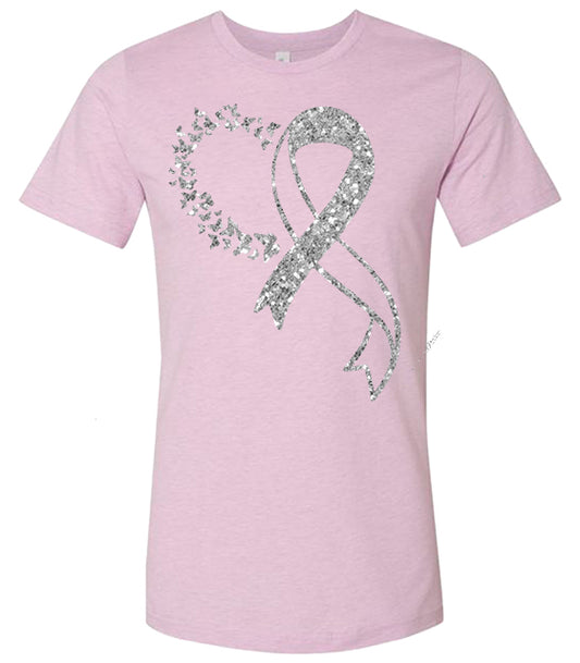 Brain Cancer Awareness Butterfly - Lilac - Southern Grace Creations