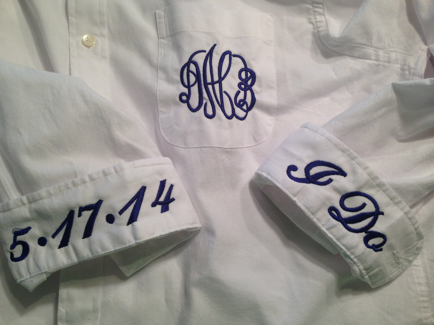 Bride Button Up Embroidered Shirt - Southern Grace Creations