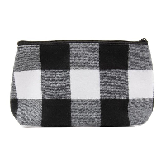 Buffalo Check Cosmetic Bag - Southern Grace Creations