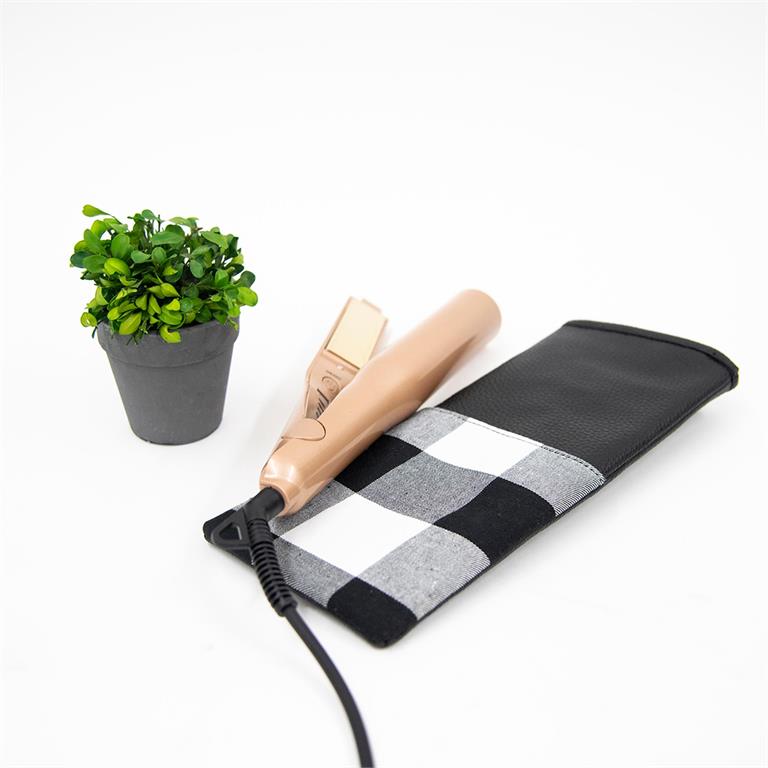 Buffalo Check Flat Iron Case - Southern Grace Creations