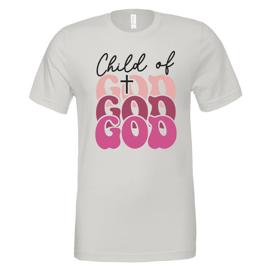 Child of God - Silver (Tee/Hoodie/Sweatshirt) - Southern Grace Creations