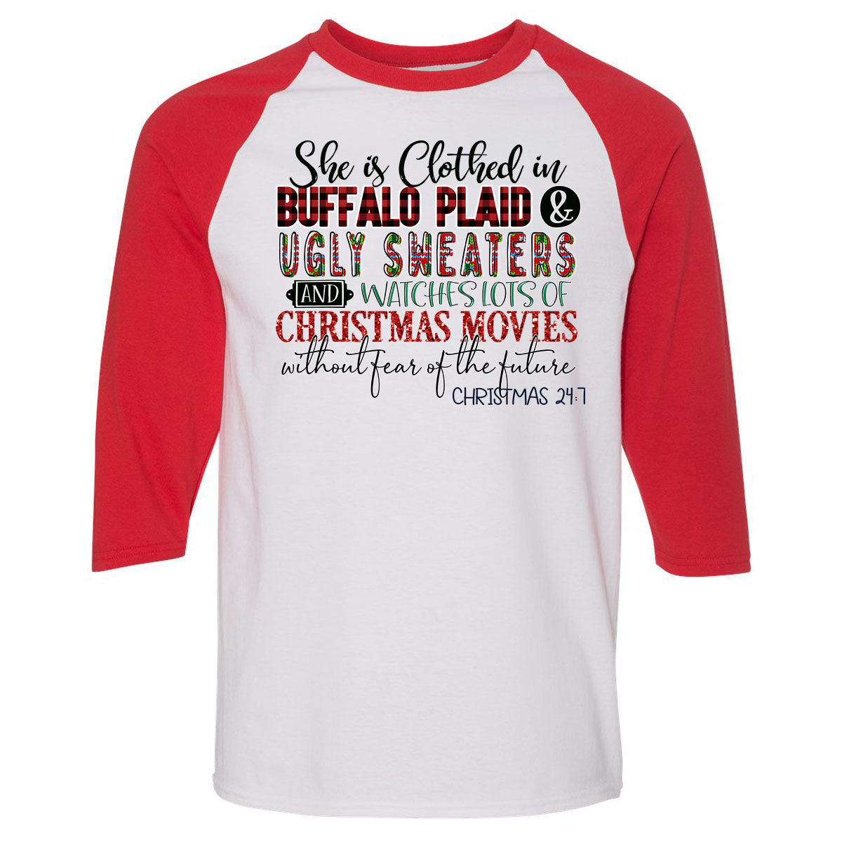 Christmas - She is Clothed - Southern Grace Creations