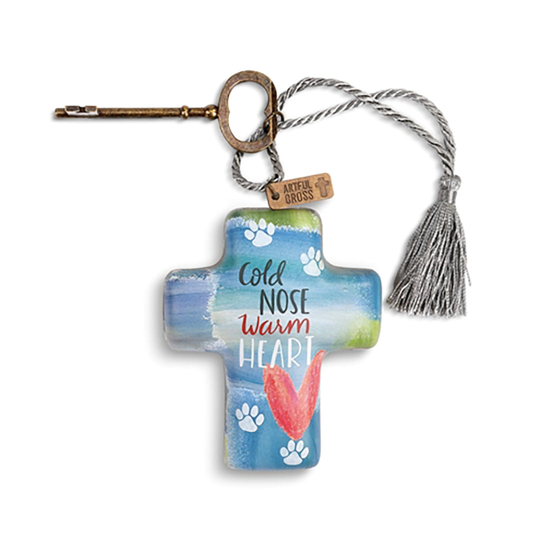 Cold Nose Artful Cross - Southern Grace Creations