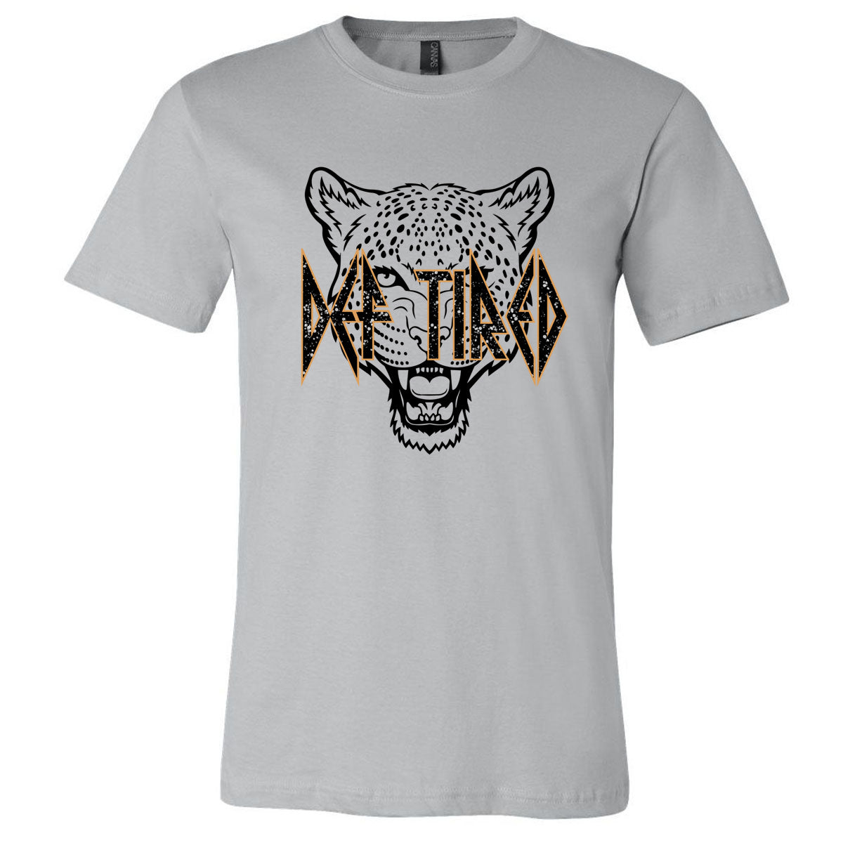 Def Tired - Silver Short Sleeves Tee - Southern Grace Creations