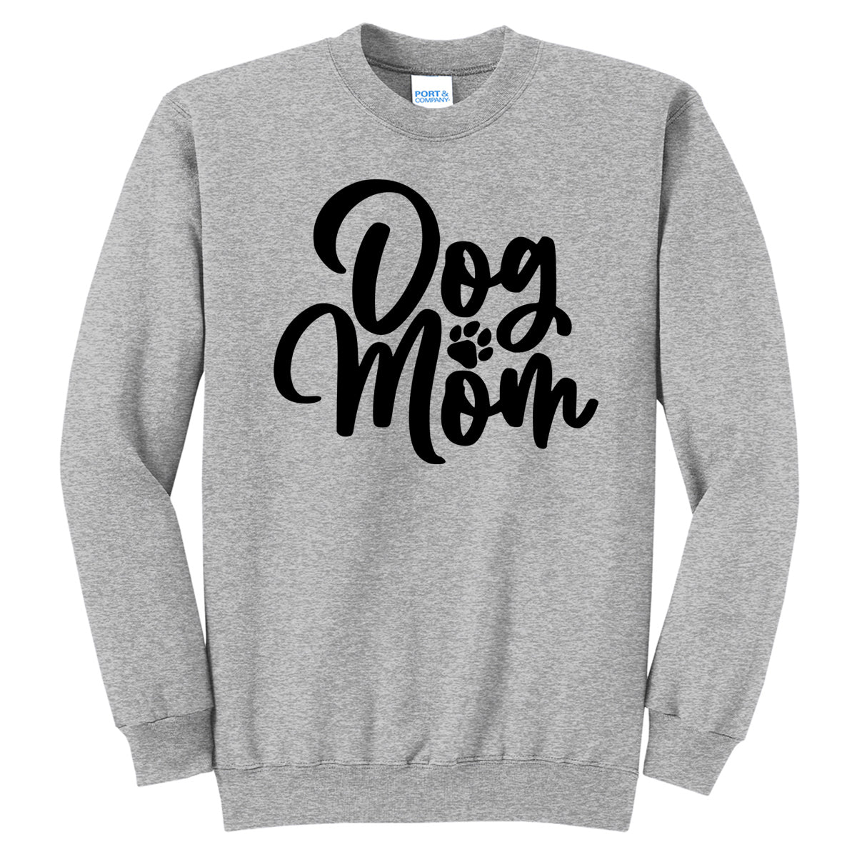 Dog Mom - Athletic Heather Tee - Southern Grace Creations