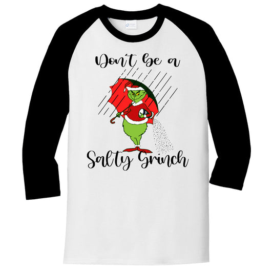 Don't Be A Salty Grinch Tee - Southern Grace Creations