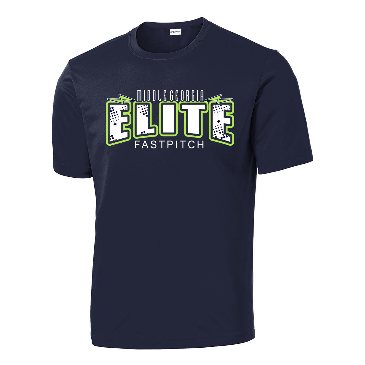 Elite - Lightening Bolts - True Navy (Tee/Hoodie/Sweatshirt) - Southern Grace Creations