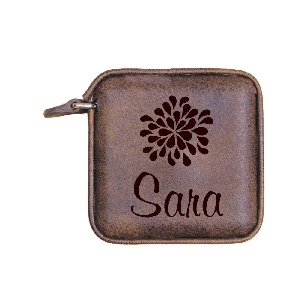 FAUX LEATHER TAPE MEASURE - Engravable (ZTPM0001) - Southern Grace Creations
