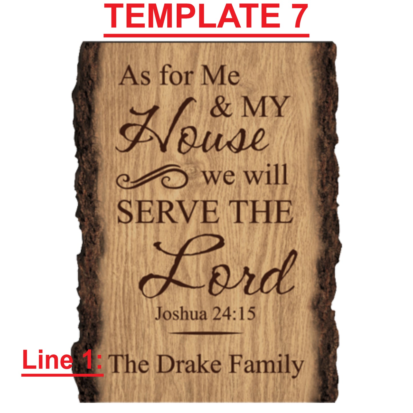Faux Sliced Log Sign - Engravable (ZRLE0069) - Southern Grace Creations
